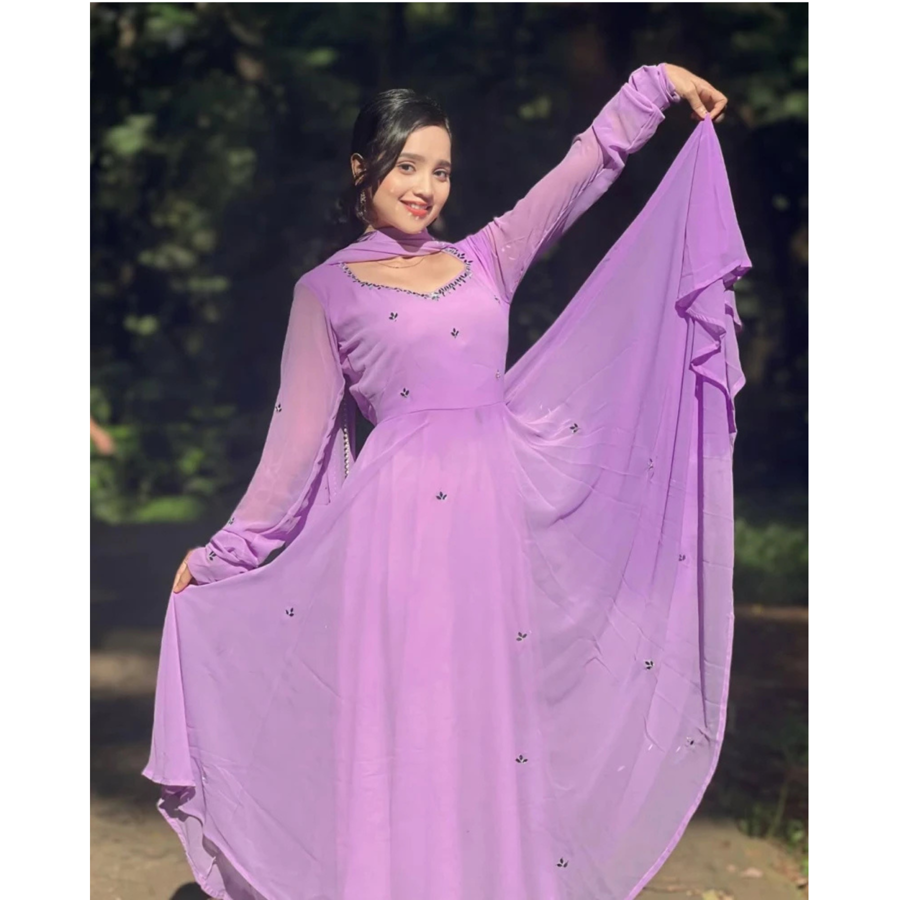 Mirror Majesty Elite Gown – Pink Code : 10478